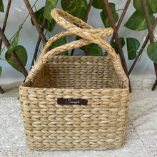 Load image into Gallery viewer, Saanjh Golden Grass Gift Hamper Basket - L