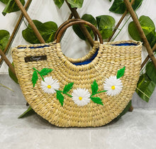 Load image into Gallery viewer, U-Shaped Woven Closing Summer Bag