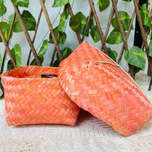 Load image into Gallery viewer, Bamboo Gift Box | Dark Peach | Storage Box