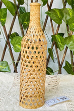 Charger l'image dans la galerie, Abat-jour en forme de bouteille en canne de bambou