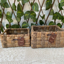 画像をギャラリービューアに読み込む, Shaded Straw Basket Small