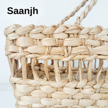 Charger l'image dans la galerie, Saanjh Fruit Fiber Designer Basket Bag
