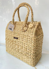 Load image into Gallery viewer, Picnic Tote Bag - Double Cane Ring, Tiffin Bag - Medium Size,