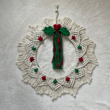 画像をギャラリービューアに読み込む, Macrame Christmas Wreath