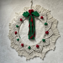 画像をギャラリービューアに読み込む, Macrame Christmas Wreath