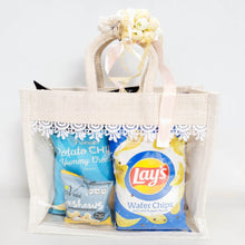 Load image into Gallery viewer, Saanjh Jute Bag Welcome Food Hamper