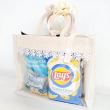 Load image into Gallery viewer, Saanjh Jute Bag Welcome Food Hamper