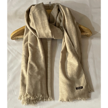 Load image into Gallery viewer, Handloom Cashmere Oversized Scarf | 100% Pure- Made In India
