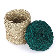 Load image into Gallery viewer, Saanjh Grass Fiber Storage Box | Assorted Colors | Gift Hampers