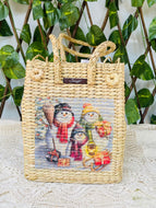 Saanjh Tote Printed Bag | Customizable | Rare & Exclusive, Tiffin Bag