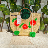 Sac d'été à fermeture tissée en forme de U
