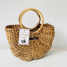 画像をギャラリービューアに読み込む, Shaded Straw Butterfly Basket Small
