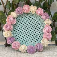 Sola Wood & Cane table Centerpiece | Home Decor