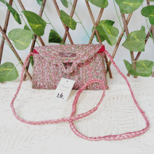 Load image into Gallery viewer, Fruit Fiber Rectangle Sling - Shades of Pink
