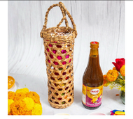 Shaded Straw Thandai Basket