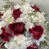 Keepsake Floral Bouquet Red Flower