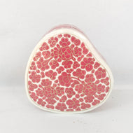 Saanjh Paper Mache Soap Box - Heart Shape