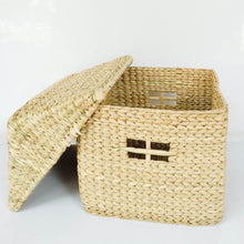 Load image into Gallery viewer, Saanjh Golden Grass House Basket
