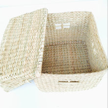 Load image into Gallery viewer, Saanjh Golden Grass House Basket
