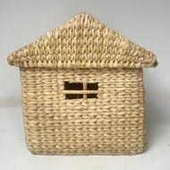 Saanjh Golden Grass House Basket