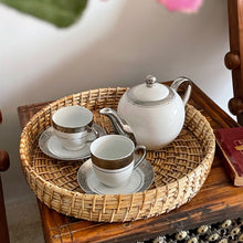 画像をギャラリービューアに読み込む, housewarming gift new home decor new home gift country style tray serving serveware fine dining tea tray price set of 1 gift packing mumbai India shop online on www.saanjhindia.com
