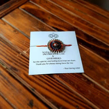 Load image into Gallery viewer, Multicolored Gota Rakhi for Sisters - Adults &amp; Children, Pack of 1 Rakhi + 1 Card
