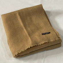 画像をギャラリービューアに読み込む, Pure Camel Wool Scarf | Muffler | 100% Camel Wool | Handspun &amp; Handwoven | Unigen
