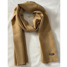 画像をギャラリービューアに読み込む, Pure Camel Wool Scarf | Muffler | 100% Camel Wool | Handspun &amp; Handwoven | Unigen
