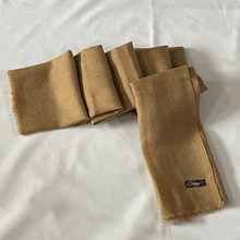 画像をギャラリービューアに読み込む, Pure Camel Wool Scarf | Muffler | 100% Camel Wool | Handspun &amp; Handwoven | Unigen
