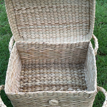 画像をギャラリービューアに読み込む, Kauna Straw Handwoven Bridal Kit Bag | Jewelery Box
