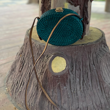 Lade das Bild in den Galerie-Viewer, Teal blue green best brand branded sling bag India made in India wholesale price manufactured artisan sustainable fashion boho chic bag bohemian style outfit 
