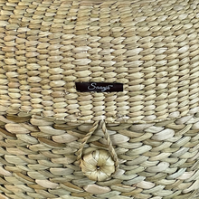 Lade das Bild in den Galerie-Viewer, Kauna Straw Handwoven Laundry Bag - Large
