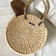 Straw Market Tote Bag, Tiffin Bag