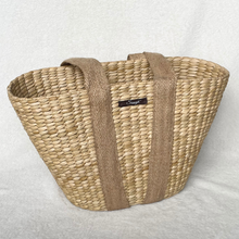 Load image into Gallery viewer, Saanjh Designer Tote Cane Basket Bag | Spring &amp; Autumn All-season Handbag
