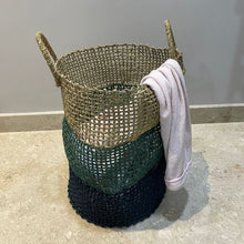 Charger l&#39;image dans la galerie, Sabai Laundry Basket with Handle - Multi-shade - Large
