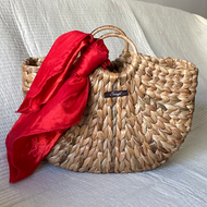 Classic Straw U-Bag | Beach and Spring Handbags, Tiffin Bag