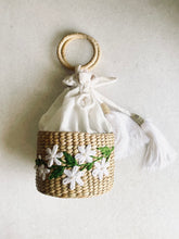 Load image into Gallery viewer, Kauna Velvet Hand-embroidered Potli Bag | Ethnic Boho Style Drawstring Purse | Saanjh Exclusive
